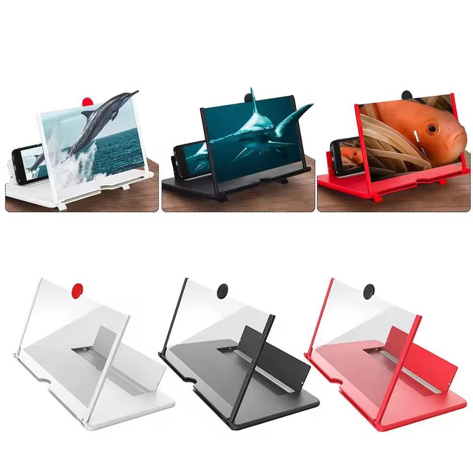 Amplificateur d'Écran de Téléphone Portable et Loupe Pliable Portable de 10 12 14 Pouces